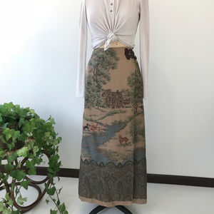 Vintage Ralph Lauren Wrap Dog Skirt-E